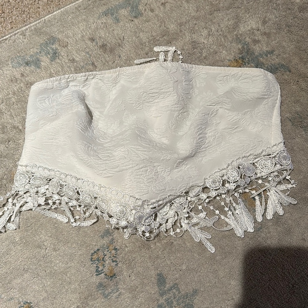White tube top